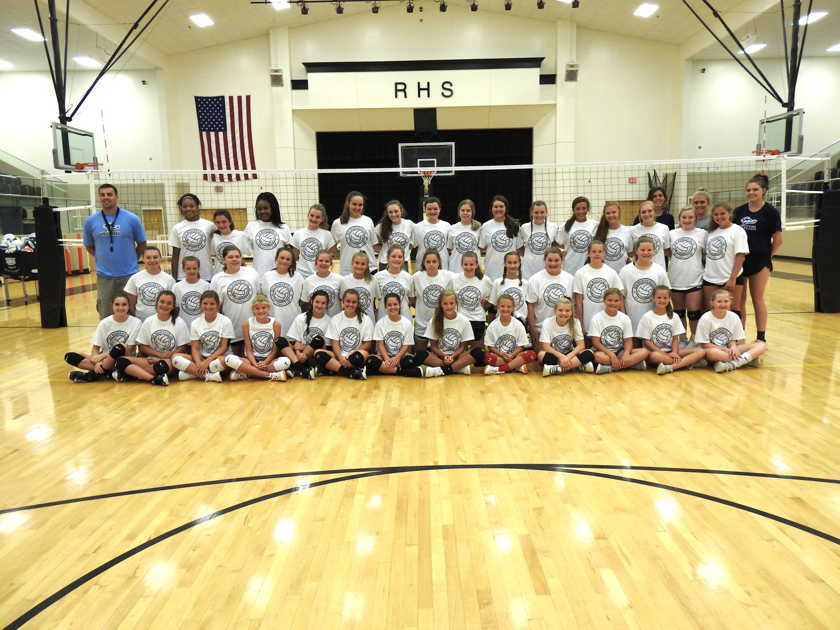 Players attend BMC Volleyball Camp